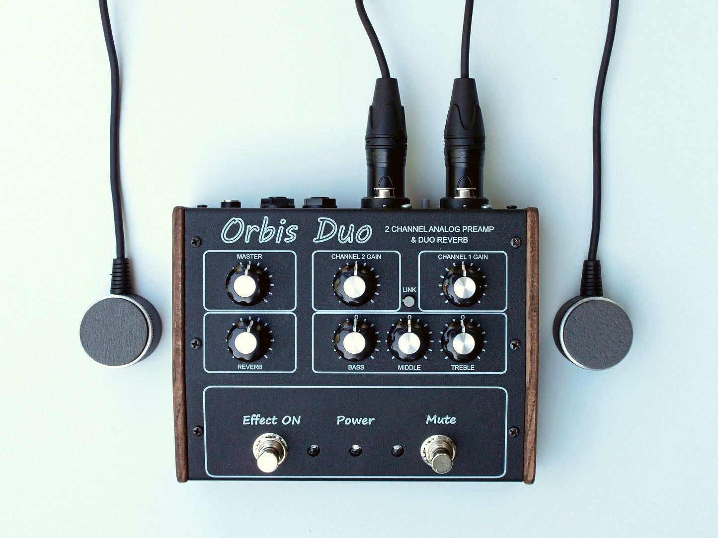 Handpan Amplification Set (mics + preamp)