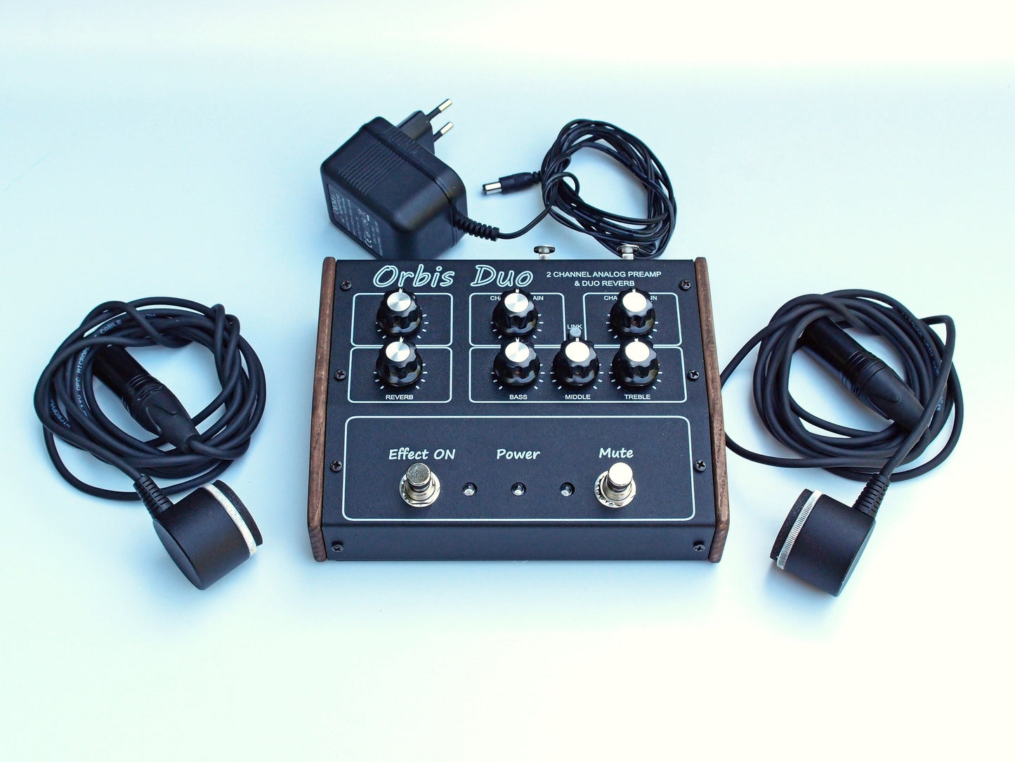 Handpan Amplification Set (mics + preamp)